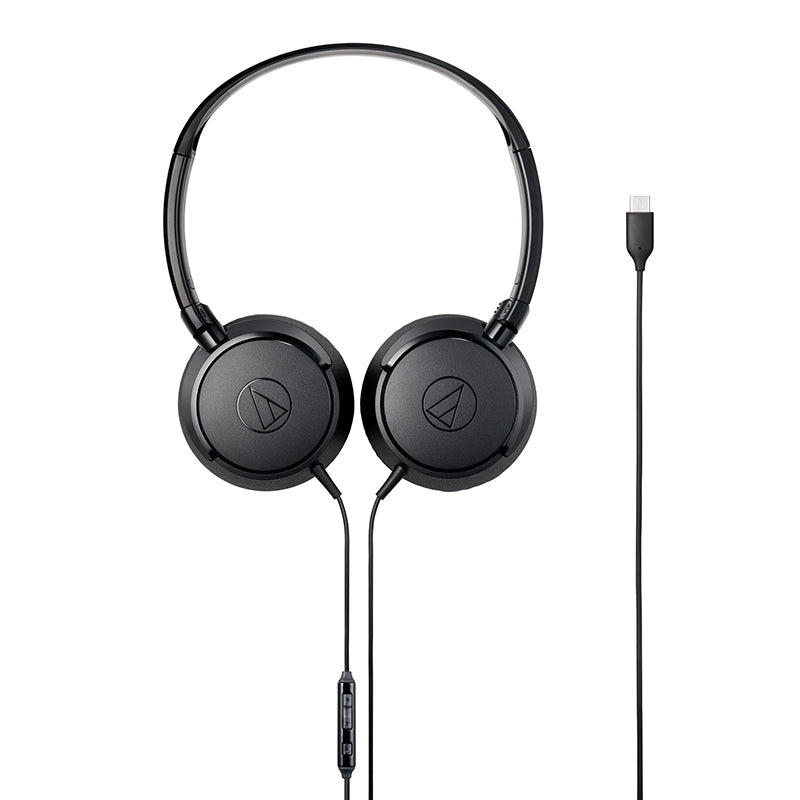 Audio-Technica ATH-S120C USB-C Headphone USB-C (Black)