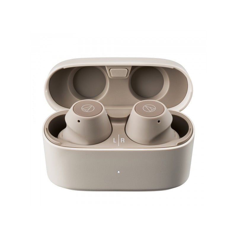 Audio-Technica ATH-CKS30TW+ TWS Earbuds (Beige)