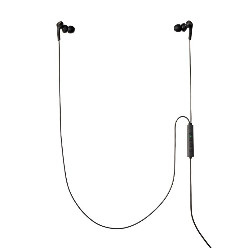 Audio-Technica ATH-CKS330NC In-Ear Headphones with Noise Cancelling and USB Type-C Connector (Black)