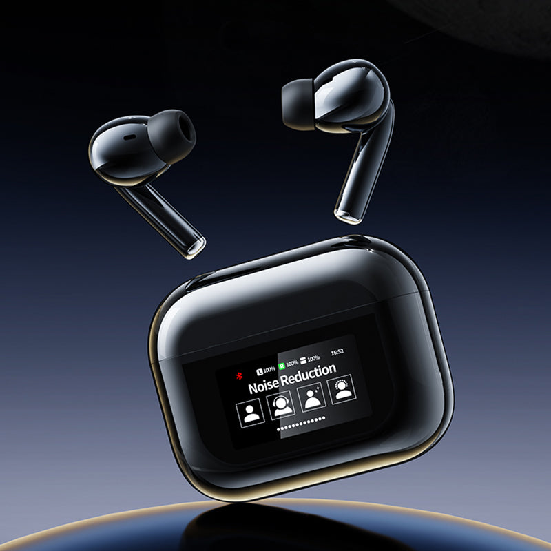 Valore True Wireless Earbuds with Touchscreen (EA-019) - Black