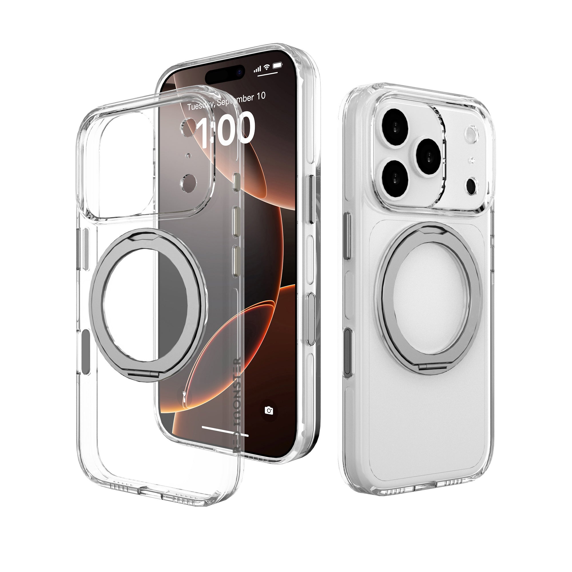 Redmonster iPhone 17 Pro 6.3 (2025) Gassan M 360 Gun Metal