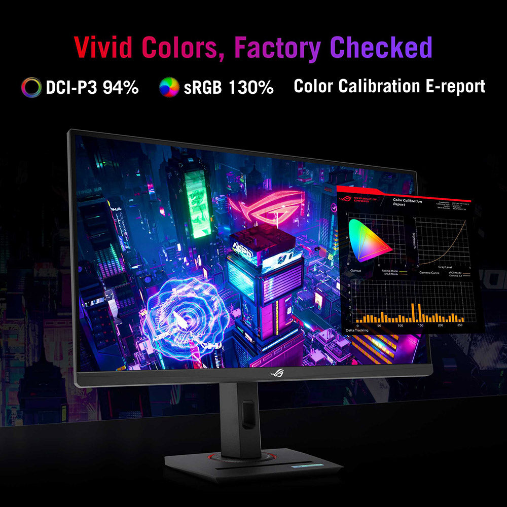 Asus ROG Strix XG27ACMS - 27 QHD Fast IPS 320Hz(OC) USB Type-C Gaming Monitor