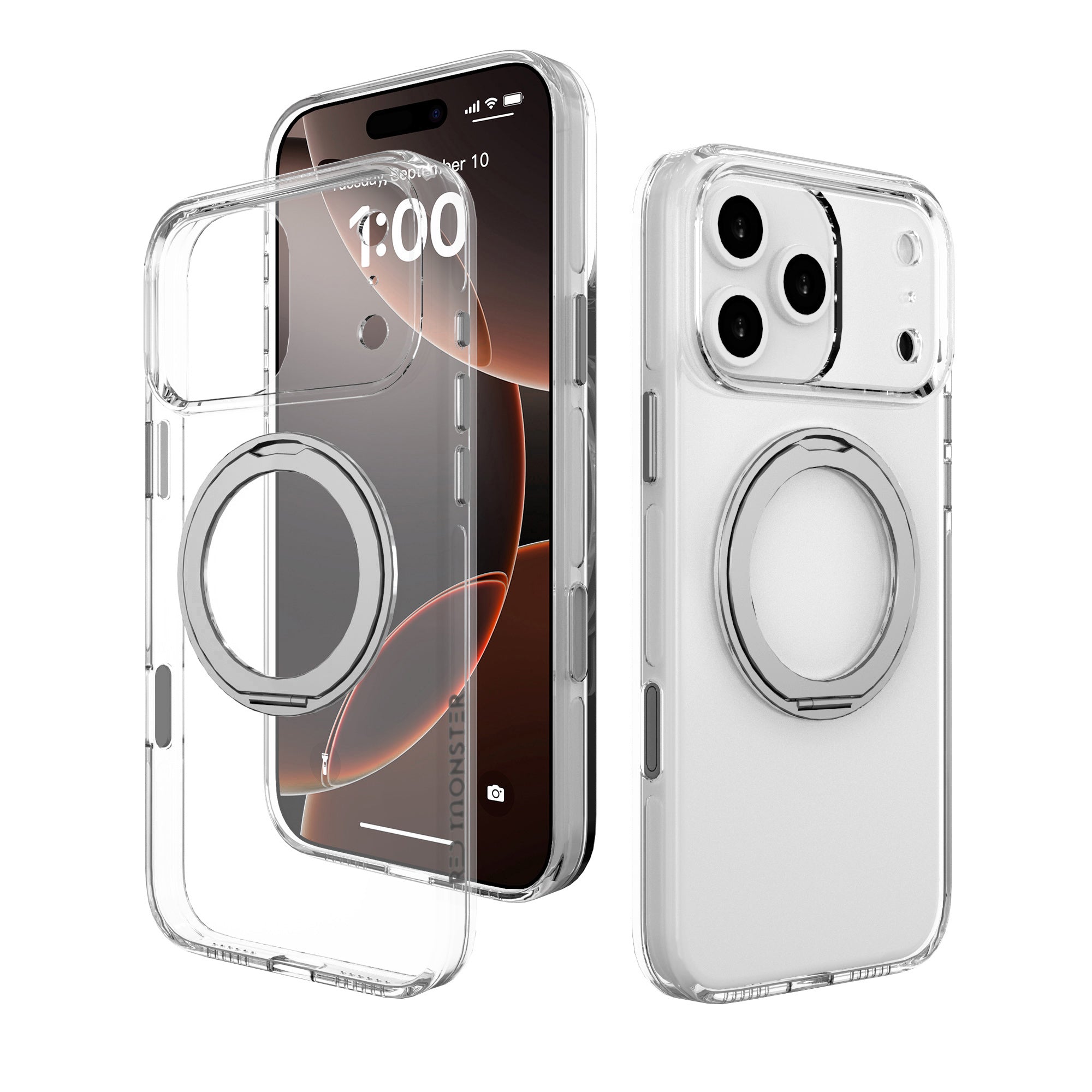 Redmonster iPhone 17 Pro Max 6.9 (2025) Gassan M 360 Gun Metal