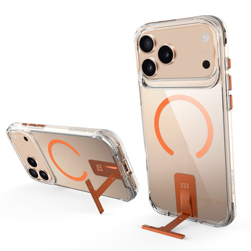 Redmonster iPhone 17 Pro 6.3 (2025) Basic M Stand Clear Coral