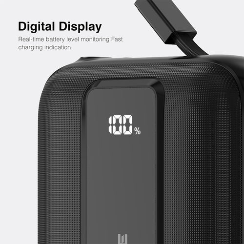Valore PD65W 20000mAh Power Bank CCC Certified (PD41) - Black