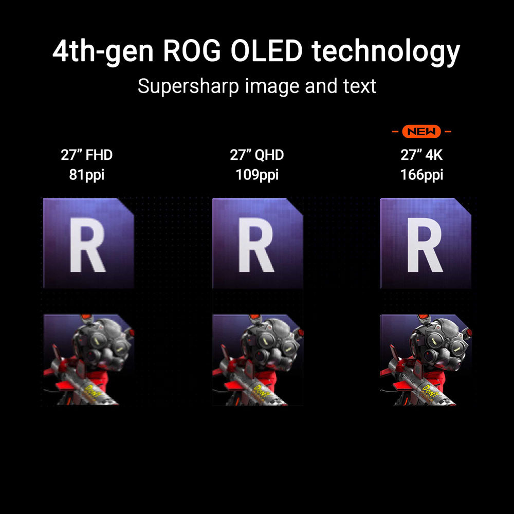 Asus ROG Swift OLED PG27UCDM - 27 UHD QD-OLED 240Hz Gaming Monitor