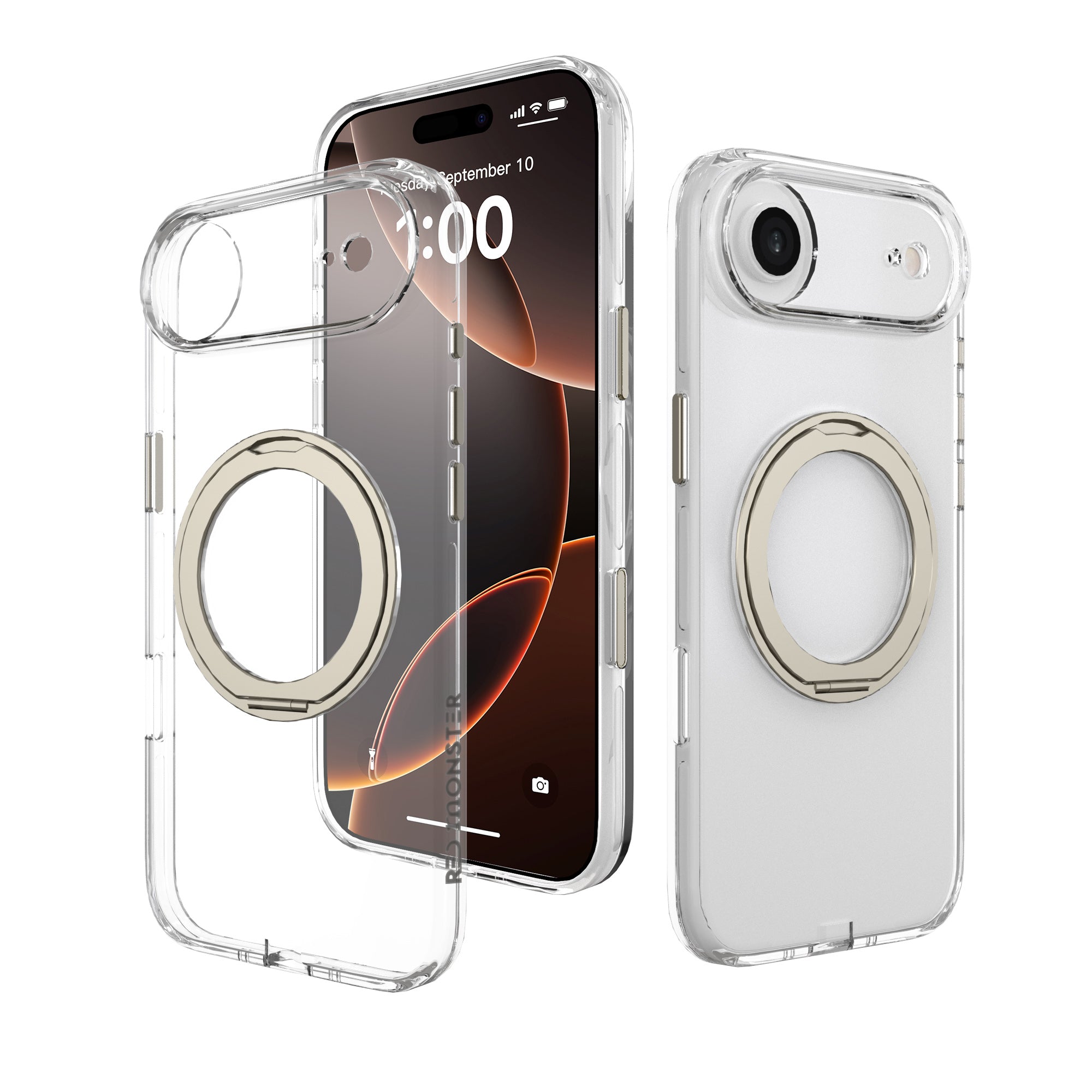 Redmonster iPhone 17 Air 6.5 (2025) Gassan M 360 Gun Metal