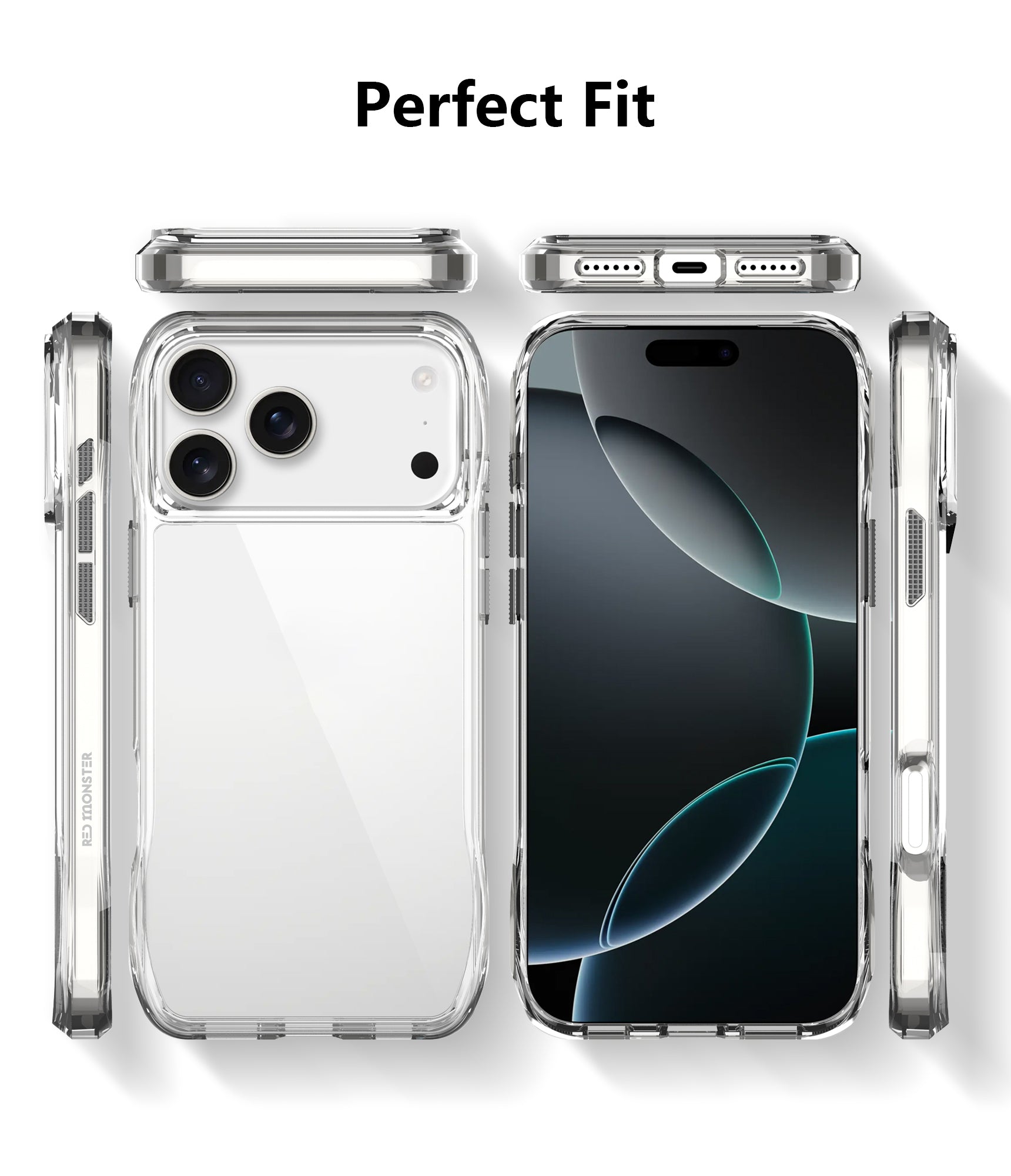 Redmonster iPhone 17 Pro 6.3 (2025) Hachi Clear