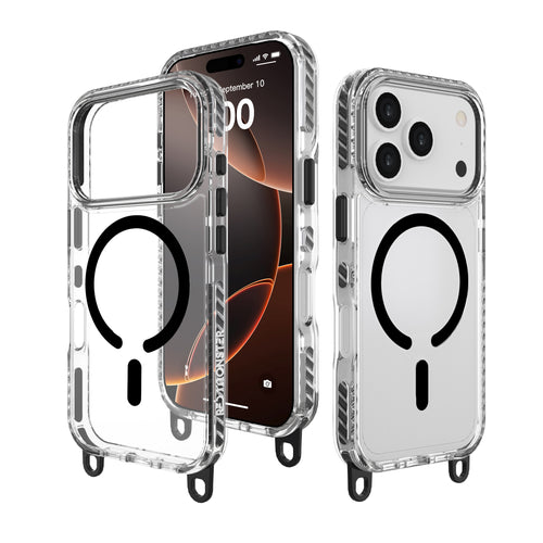 Redmonster iPhone 17 Pro 6.3 (2025) Gassan M Strap Black