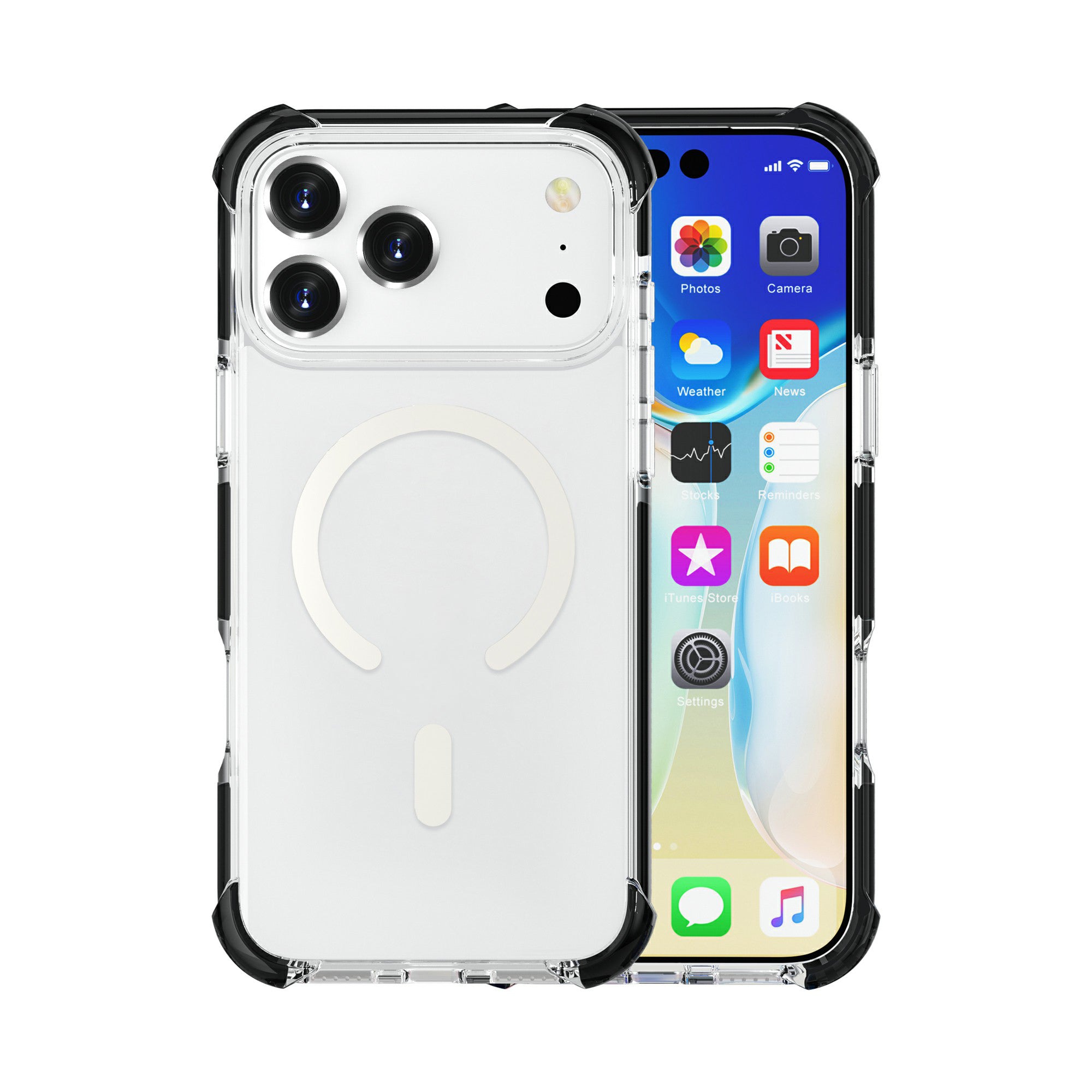Redmonster iPhone 17 Pro 6.3 (2025)Basic M Black Tech
