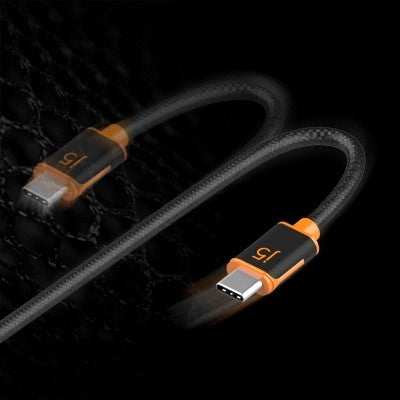 J5Create JUCX24 USB-C to USB-C Sync & Charge 1.8m (60W) Cable