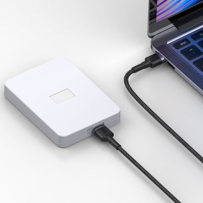 Baseus CADKLF-D0G Cafule Cable USB3.0 to Micro-B 2A 1m (Dark gray)