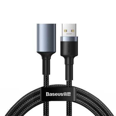 Baseus CADKLF-B0G Cafule USB3.0 M to F Cable 1m (Dark Gray)