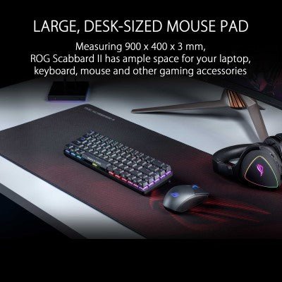 ROG Scabbard II Extended Gaming Mousepad