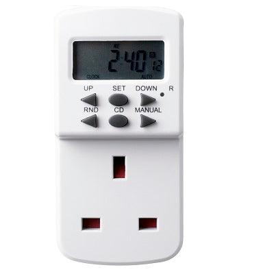 Masterplug TES7-MPA 24 Hour/7 Day Programme Electric Timer