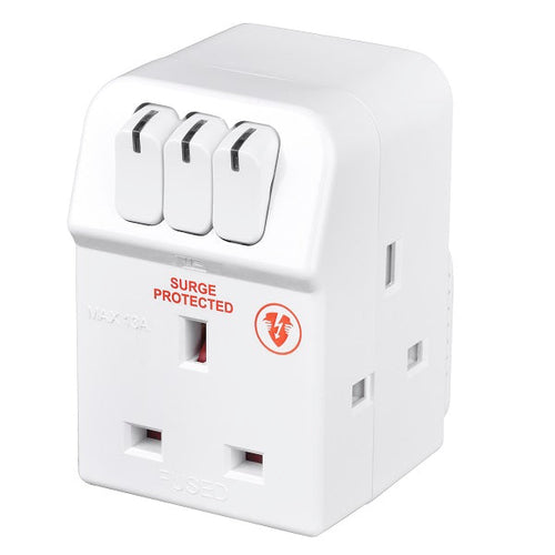 MasterPlug MSWRG3-MPA Switched Surge Adaptor
