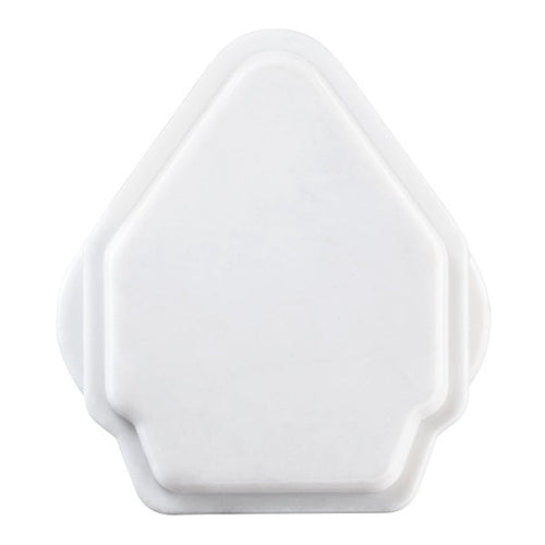 Masterplug PT15W-MPA 15 Amp Round Pin Plug Sleeved (White)