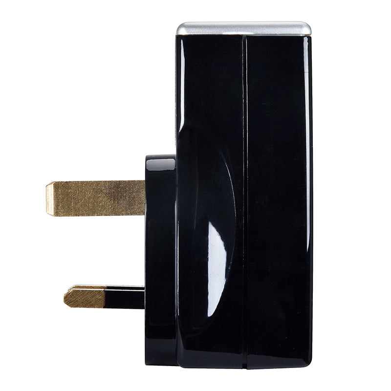 Masterplug SRGAUAC22PB USB Type-C PD22W Surge Adapter (Black)