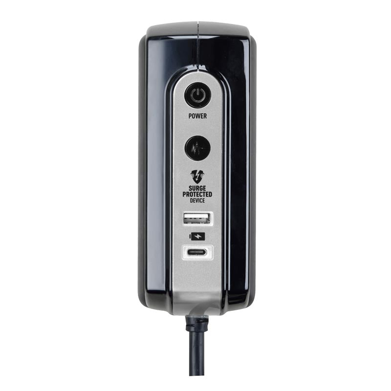 Masterplug SRGDSUAC2042PB 4 Socket 2M Surge+Switched Extension w USB A+C