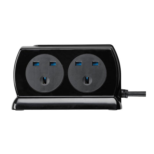 Masterplug SRGDSUAC2042PB 4 Socket 2M Surge+Switched Extension w USB A+C