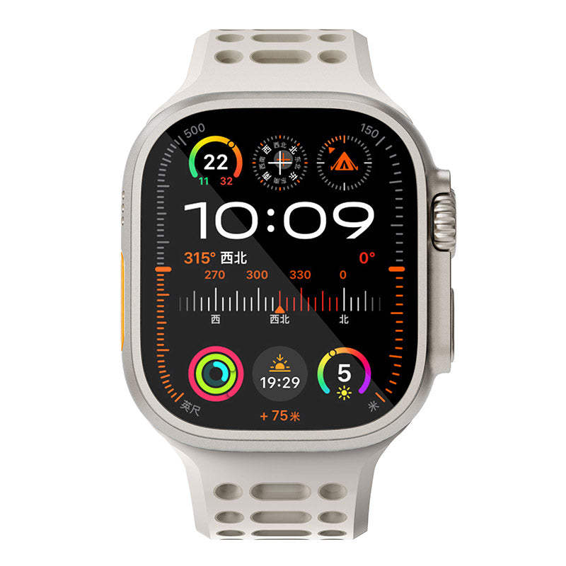 N.Brandz N-SB249-LS/Sport Apple Watch 1-10/SE Band 2 49/46/45/44/42mm (Luminous Starlight)