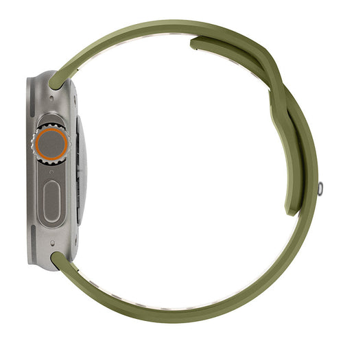 N.Brandz N-SB249-OS/Sport Apple Watch 1-10/SE Band 2 49/46/45/44/42mm (Olive Starlight)