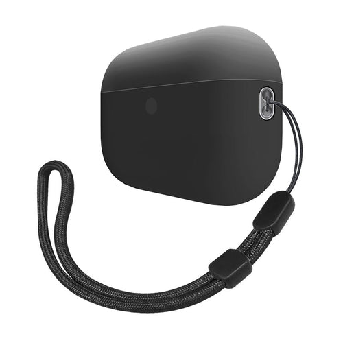 N.Brandz N-AP-Lisi-Airpod Pro2-BK Liquid Silicone Dual Layer Hybrid Case (Black)