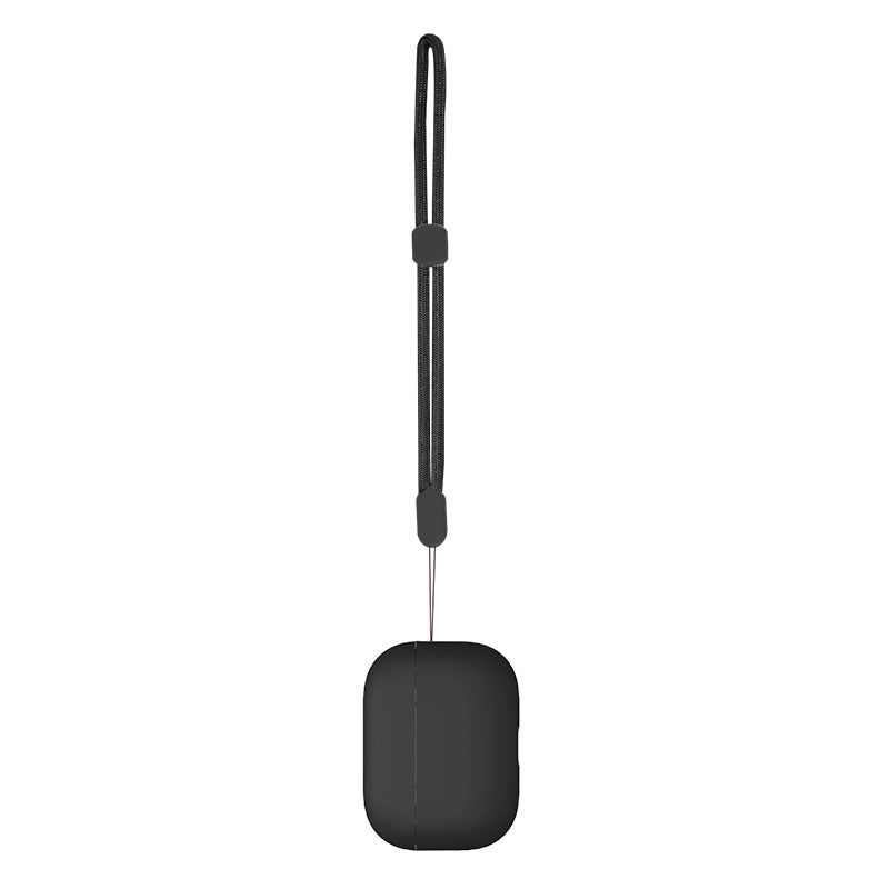 N.Brandz N-AP-Lisi-Airpod Pro2-BK Liquid Silicone Dual Layer Hybrid Case (Black)