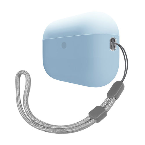 N.Brandz N-AP-Lisi-Airpod Pro2-BL Liquid Silicone Dual Layer Hybrid Case (Blue)