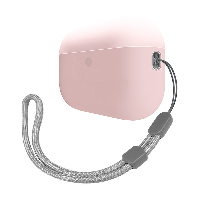 N.Brandz N-AP-Lisi-Airpod Pro2-PK Liquid Silicone Dual Layer Hybrid Case (Pink)