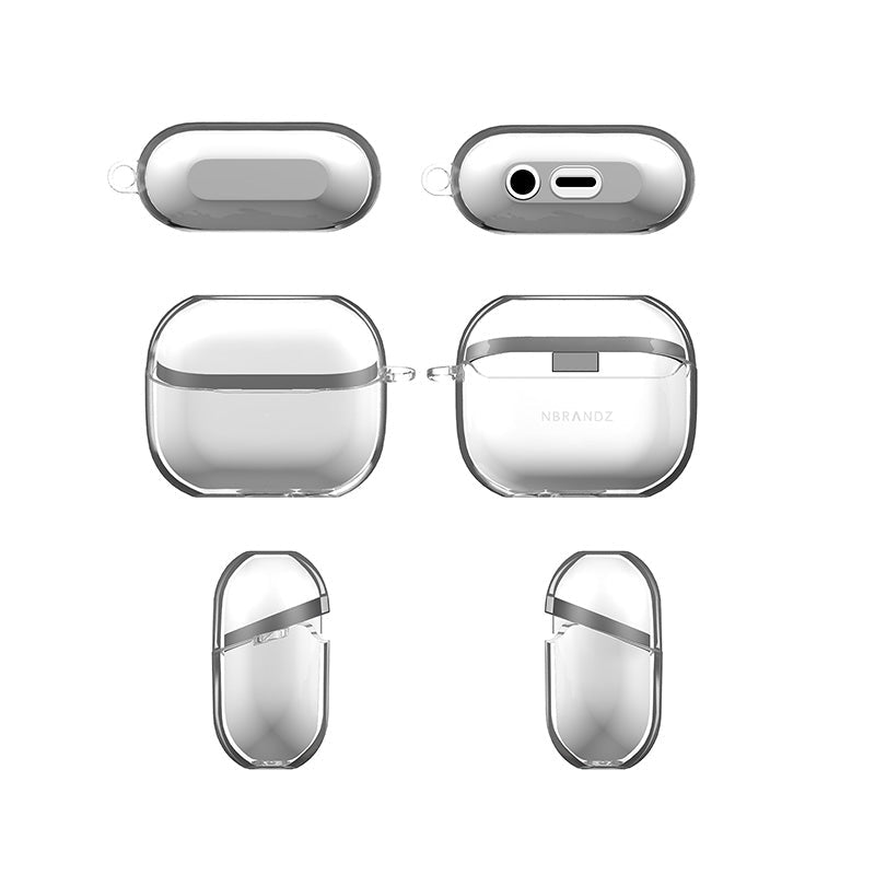 N.Brandz N-Clair-Bud3-CL Samsung Galaxy Buds3/Pro/3FE Ultra-Clear
