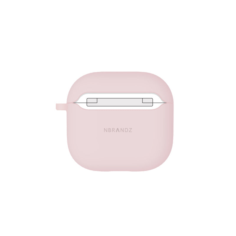 N.Brandz N-AP4-Silicon-PK Airpod 4 Hybrid Silicon Hard Case (Pink)