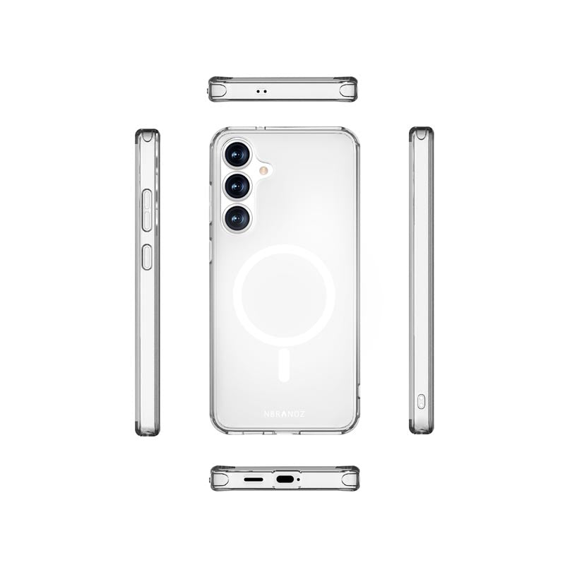 Nbrandz/N MagClair-S25P/MagCalir Samsung S25 Plus Anti-Yellow Protective Case