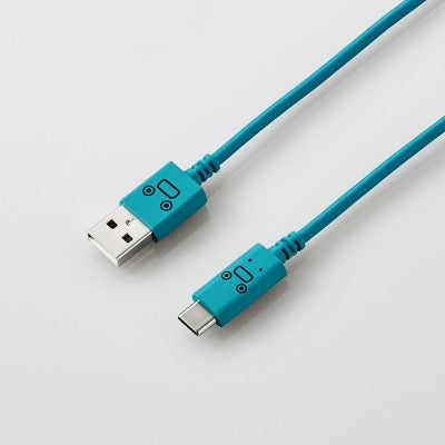 Elecom MPA-FAC12C 1.2m USB C to USB2.0 Cable (Blue)