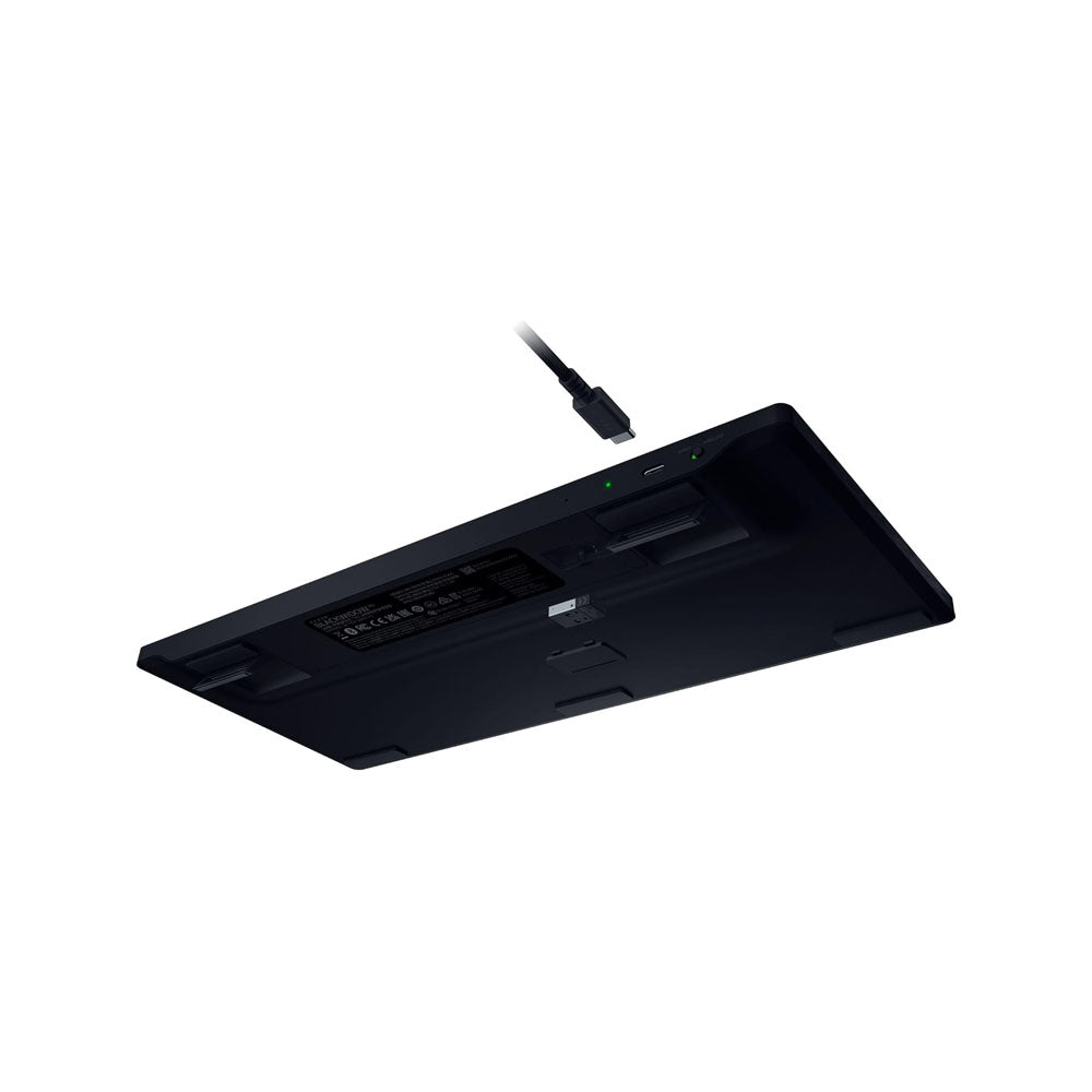 Razer BlackWidow V4 Low-Profile TKL HyperSpeed Wireless Gaming Keyboard (Orange Switch)