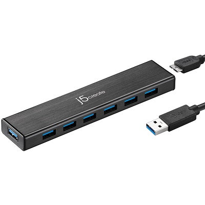 J5Create USB3.0 7-Port HUB (JUH377)