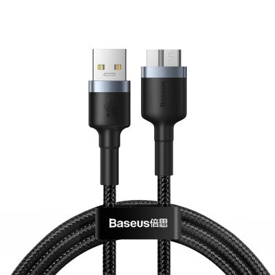 Baseus CADKLF-D0G Cafule Cable USB3.0 to Micro-B 2A 1m (Dark gray)