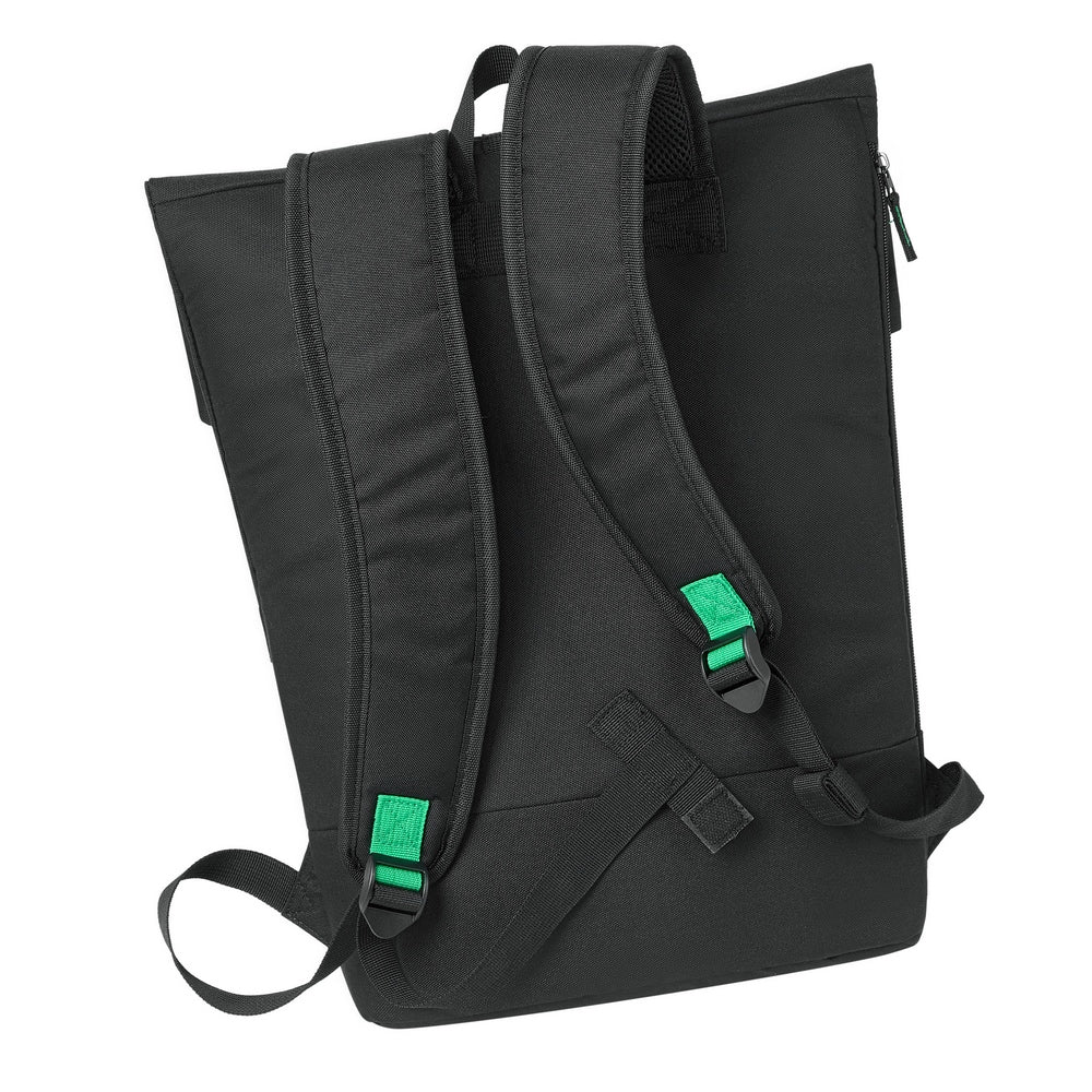 Rivacase 5567-BK Gremio-ECO Roll-Up 15L Backpack - Black