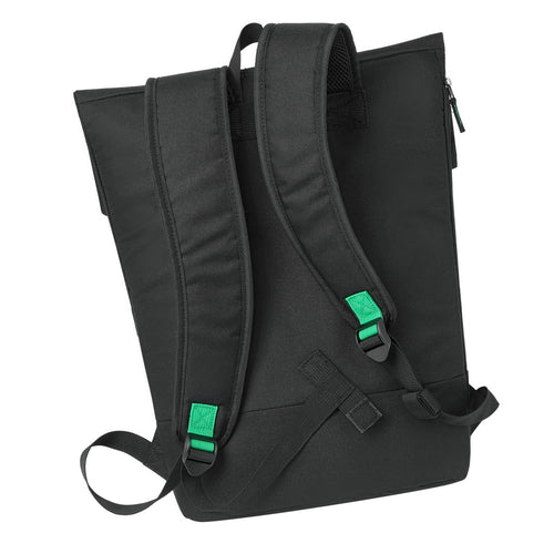 Rivacase 5567-BK Gremio-ECO Roll-Up 15L Backpack - Black