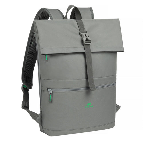 Rivacase 5567-GY Gremio-ECO Roll-Up 15L Backpack - Grey