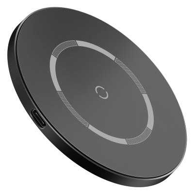 Baseus WXJK-E01 Magnetic Wireless Charger (Black)