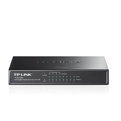 TP-Link TL-SG1008P 8-Port Gigabit Desktop Switch with 4-Port PoE+