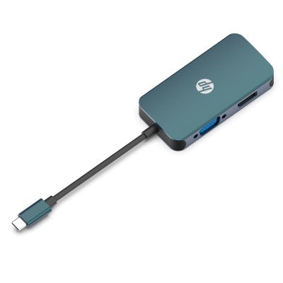 HP DHC-CT200 USB CM to HDMI+VGA+DP Adaptor (Space Grey)