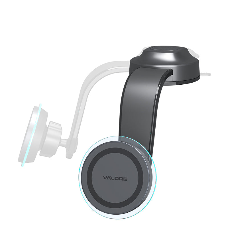 Valore 15W Magnetic Wireless Charging Car Holder (CAC-008)