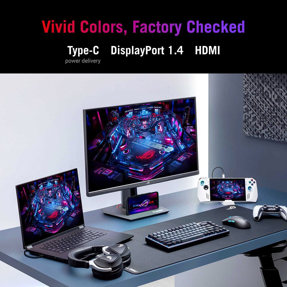 Asus ROG Strix XG27ACMS - 27 QHD Fast IPS 320Hz(OC) USB Type-C Gaming Monitor