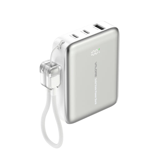 Valore PD45W 10000mAh Power Bank Silver PS01-SL (K7-10YS1)
