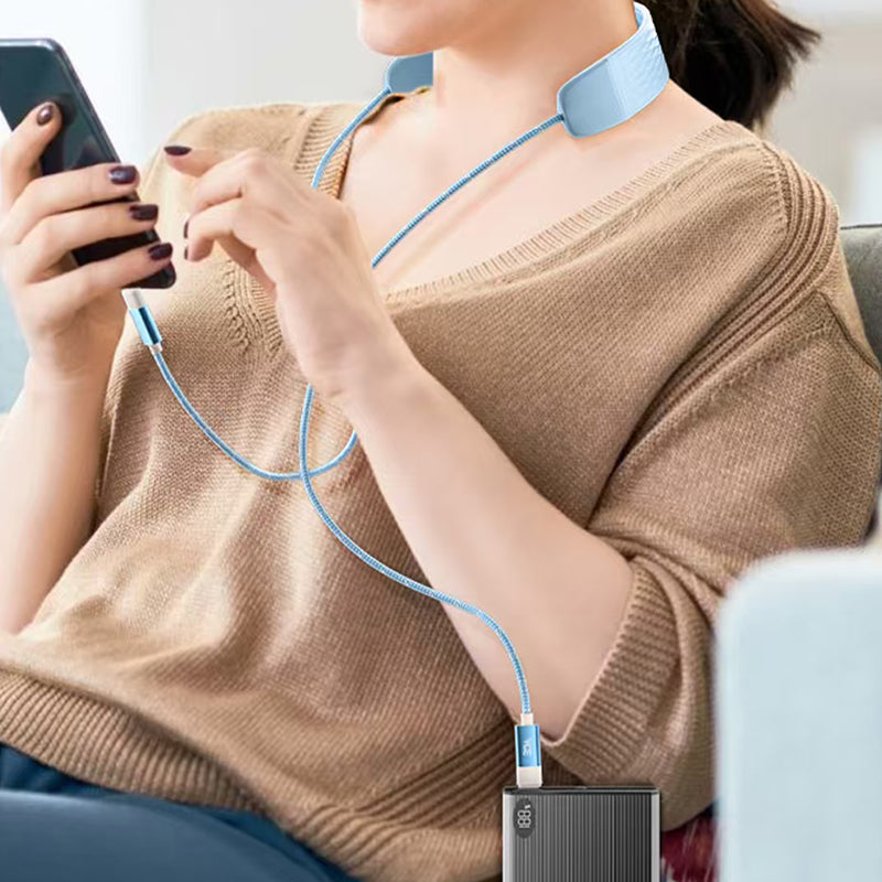 VCE VE-TC18 PD100W Charging Cable with Neck Massager