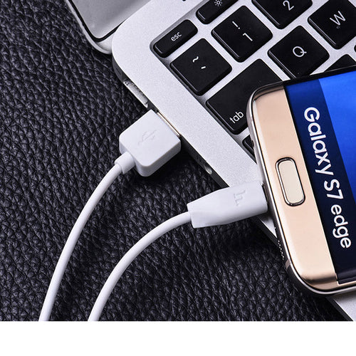 Hoco X1 Rapid USB A to Micro USB Charging Cable 1M Wht