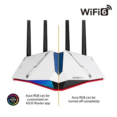 ASUS RT-AX82U AX5400 GUNDAM Dual Band WiFi 6 Gaming Router