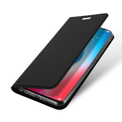 Dux Ducis Leather Case For Vivo V9/Y85 Black